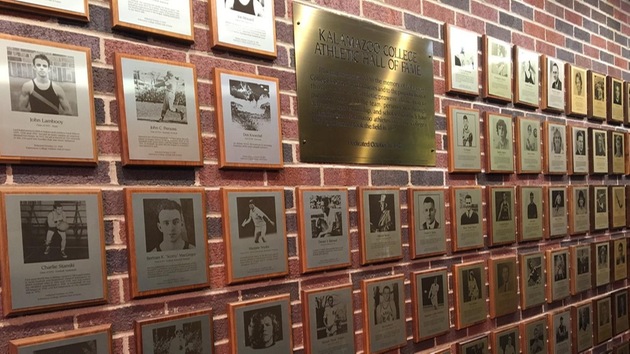 Hall of Fame wall.