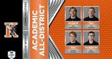 Men's Swimming & Diving Sees Four Selections to CSC Academic All-District Team