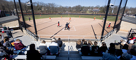 A picture of the Kalamazoo College softball field.