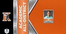 Men's Soccer Has One Selection to CSC Academic All-District Team
