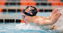 Women's Swimming and Diving Competes at MIAA Championships