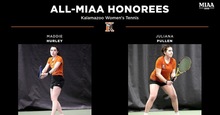 Women's Tennis Has Two Honorees on All-MIAA Teams